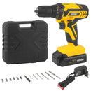 Furadeira e Parafusadeira à Bateria Vonder PFV 012 12V Bivolt com Kit de Brocas e Bits