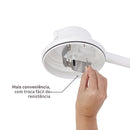 Chuveiro Elétrico Multitemperatura Branco Redondo Bella Ducha Lorenzetti